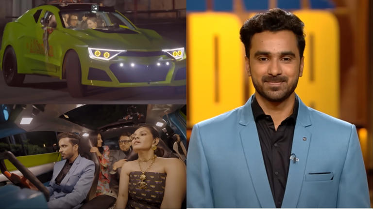 Shark Tank India: Judges take test drive of India’s first ‘AI car’