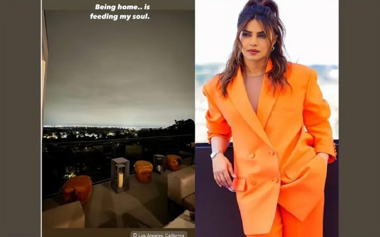 PIC: Priyanka Chopra shares an amazing view of her Los Angeles home while stating, “Being home is feeding my soul.”