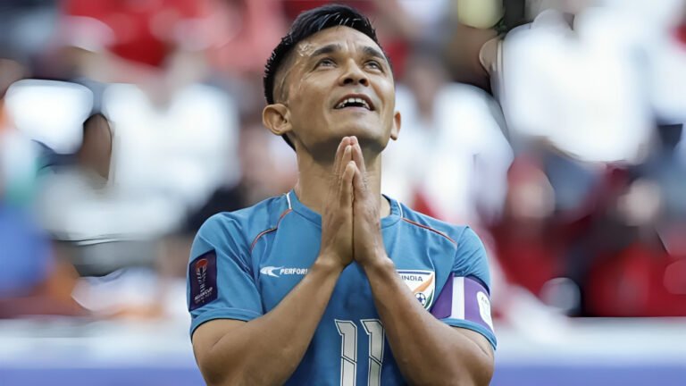 Stalwart Chhetri declares his retirement, saying that his final match will be a June 6 WC qualifier.